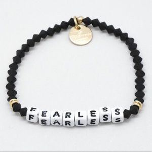 NWOT- “Fearless” Little Words Project Bracelet